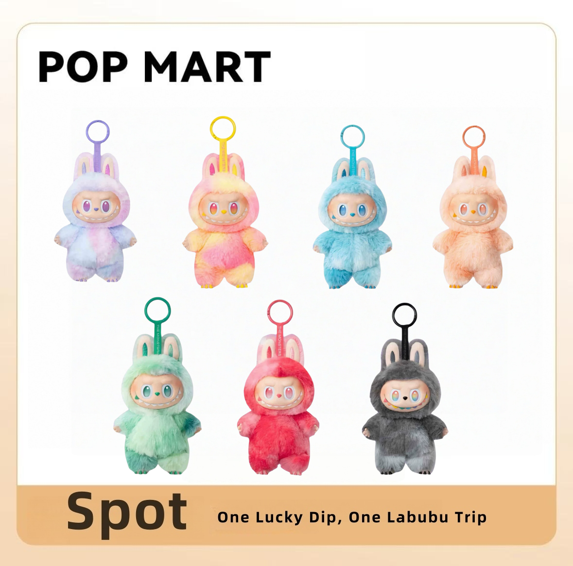 Labubu v3 Big into Energy plush blind box